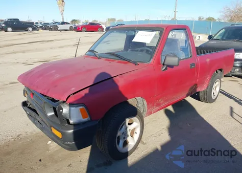 1993 Toyota Pickup 1/2 Ton Short Whlbase Stb from USA, damaged, VIN 4TARN81A1PZ140462